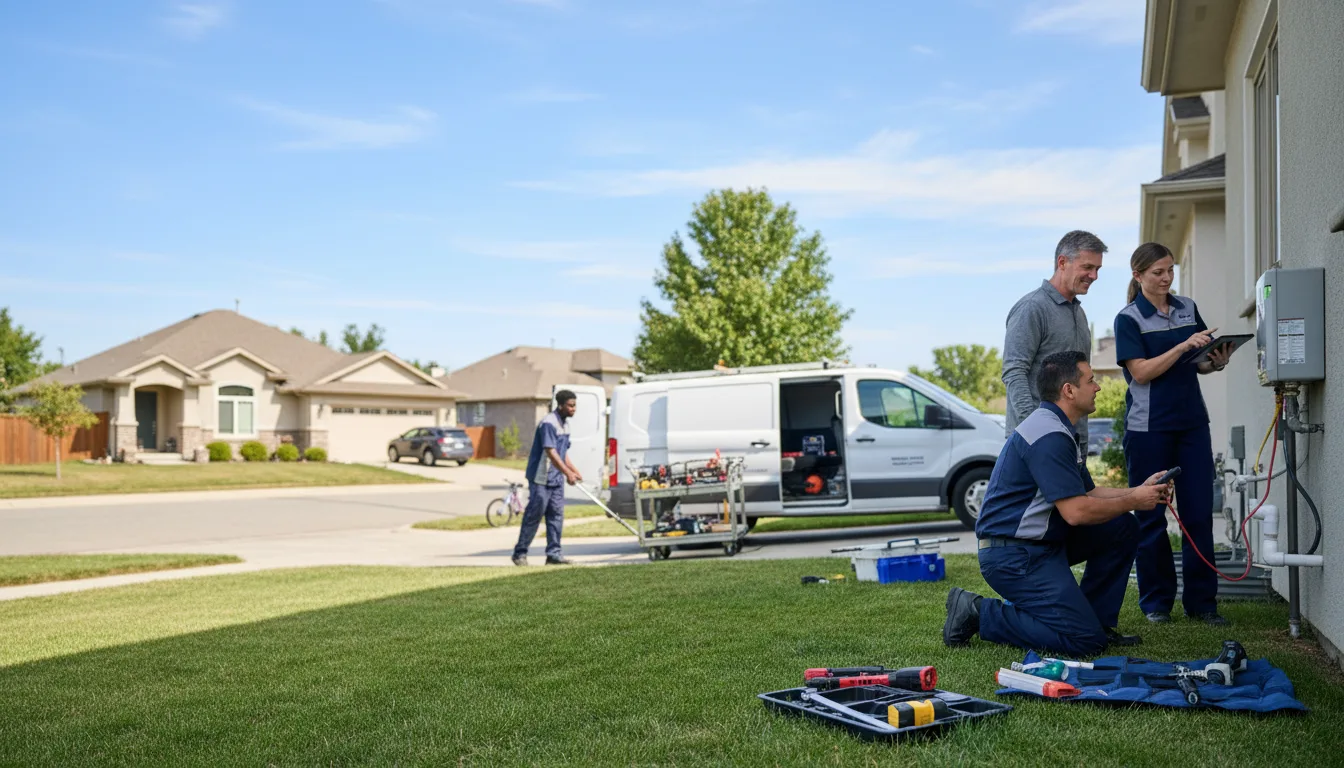 Tankless water heater service in Kingsville, TX